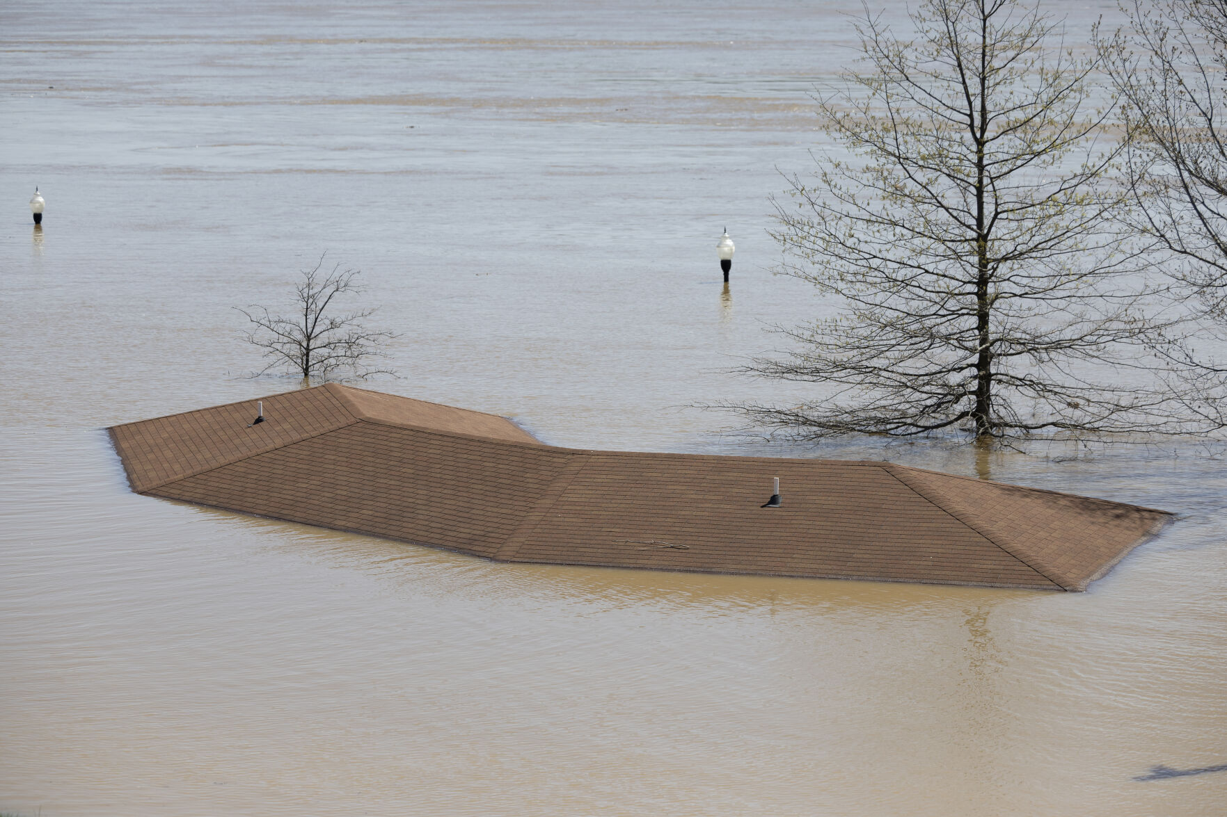 Downtown Louisville Flooding — 4/8/25